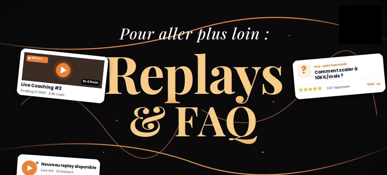 Bonus — Replays & FAQ
